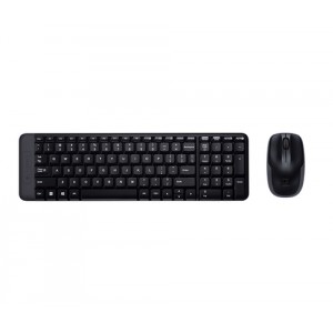 Logitech MK220 teclado RF inalámbrico Negro