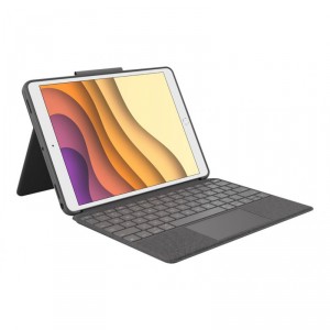 Logitech Combo Touch Gris Smart Connector QWERTY Pan Nordic