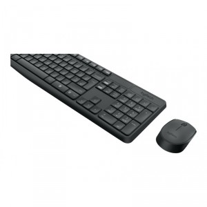 Logitech MK235 RF inalámbrico Italiano Negro teclado