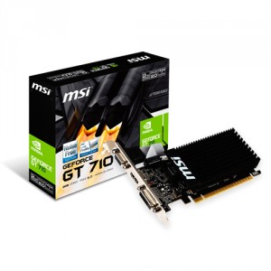 MSI 2000R NVIDIA GeForce GT 710 2GB tarjeta gr